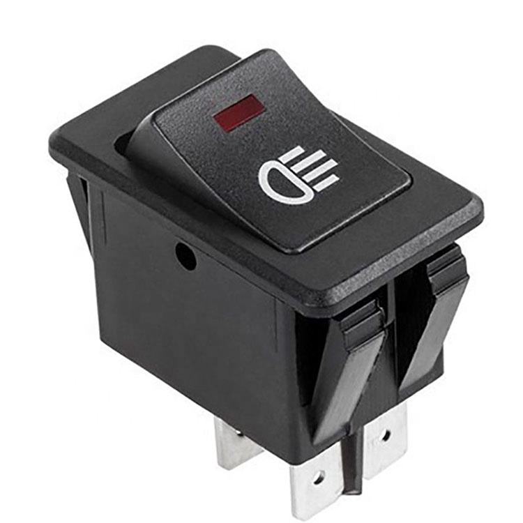 Interruptor basculante para coche de 12V 35A